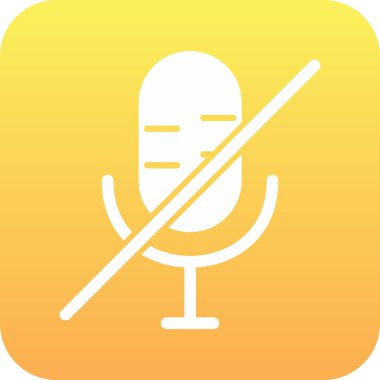 ses dalgası simgesi olan mikrofon