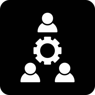 iş simgesi vektör illüstrasyonu