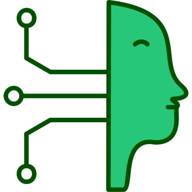 Devre kartlı insan kafası