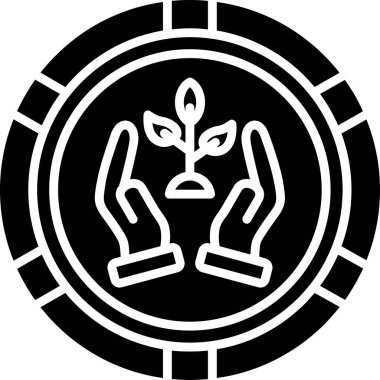 Çevre dostu yaprak simgesi