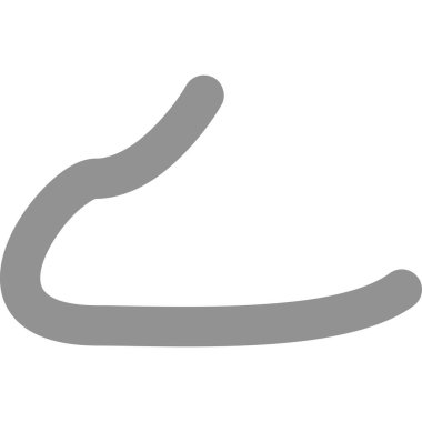 İnsan eli ikonu. Vektör İllüstrasyonu