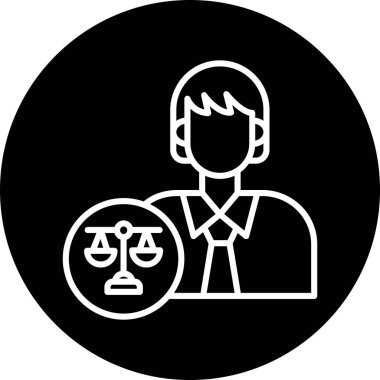 İş ve finans simgesinin vektör illüstrasyonu