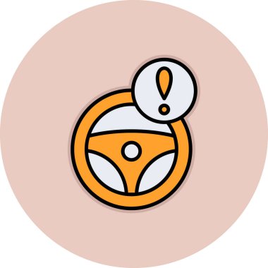 Araba direksiyon simgesi, taslak biçimi