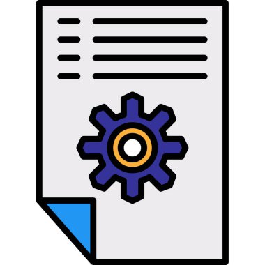 Ayarlama. Web simgesi basit illüstrasyon