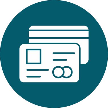 vektör kredi kartı ico