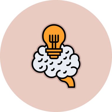 Bulut simgesi vektör illüstrasyonu