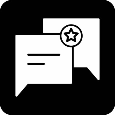 Konuş. Web simgesi basit illüstrasyon