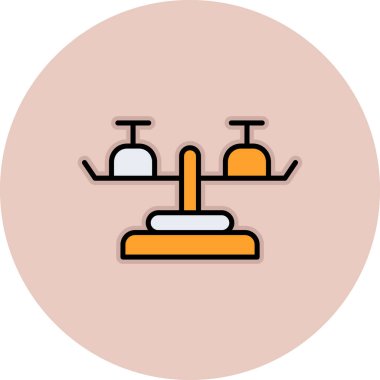 Modern eğitim ikonunun vektör illüstrasyonu