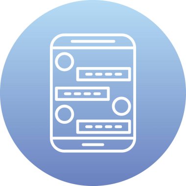 Web simgesi vektör illüstrasyonu