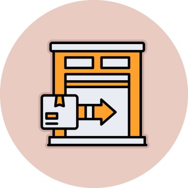 Bilet. Web simgesi basit illüstrasyon