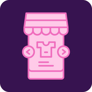 seo modern simgesinin vektör illüstrasyonu