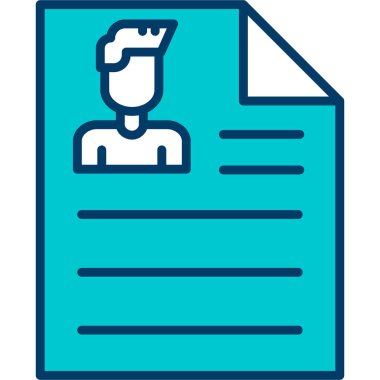 İş görüşmesi. Basit tasarım