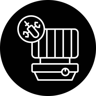 seo modern simgesinin vektör illüstrasyonu