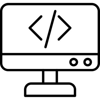 Taslak biçiminde kodlama kodu simgesi