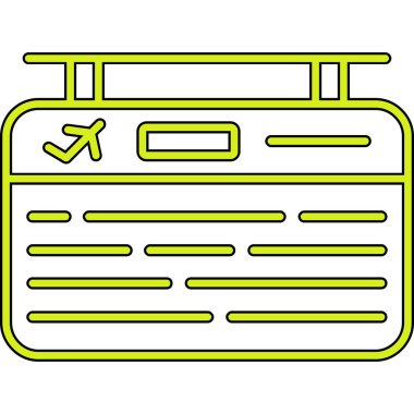 Takvim simgesi vektör illüstrasyonu