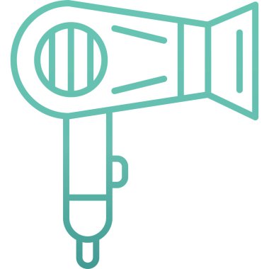 El feneri simgesi, basit vektör çizim