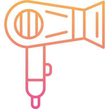 Ateşin bir simgesinin vektör illüstrasyonu