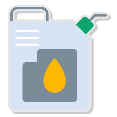 yağ damlası ikon vektör illüstrasyonu