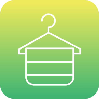 Benzersiz ev vektör simgesi