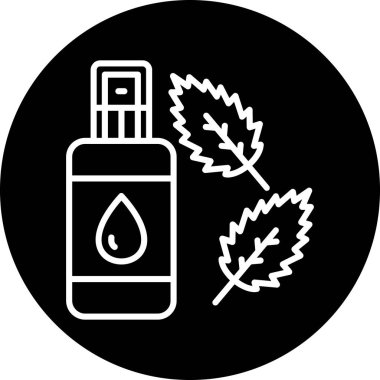 Bir şişe sıvının vektör çizimi