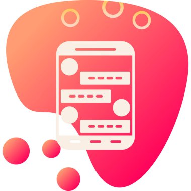 ileti simgesi vektör tasarımı