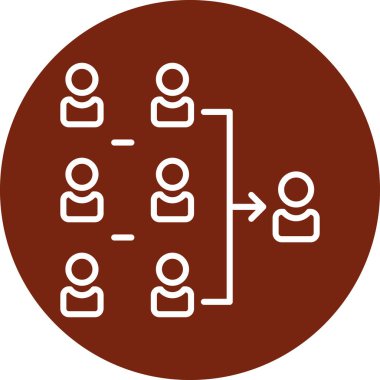 İş ve finans simgesinin vektör illüstrasyonu