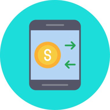 Para için. Web simgesi basit tasarım