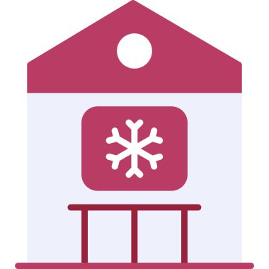 Kar simge vektör çizim