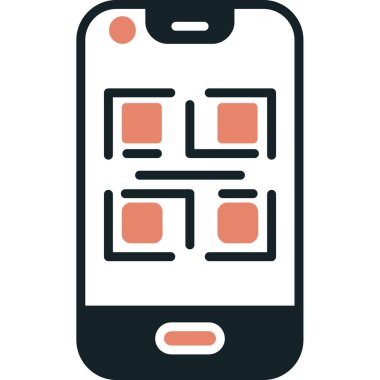 cep telefonu vektör simgesi
