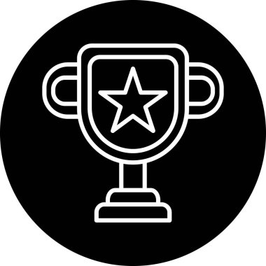 Ödül kupası simgesi, taslak biçimi