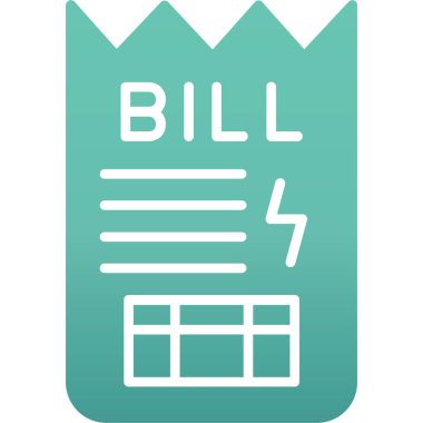 Bill vektör simgesi