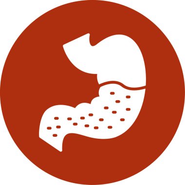 Kırmızı renkte bir insan vücudunun vektör çizimi