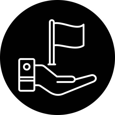 İzole edilmiş tek bir sigaranın vektör çizimi