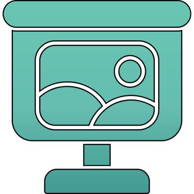 Boş bir tahta simgesinin çizimi