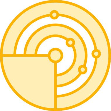 hedef simge vektör illüstrasyonu