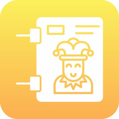 Şef simge vektör illüstrasyonu