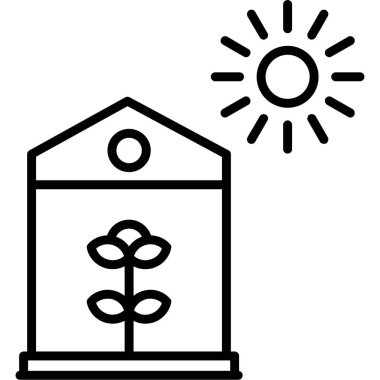 Ev. Web simgesi basit tasarım