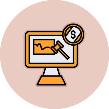 çevrimiçi pazarlama vektör illüstrasyonu