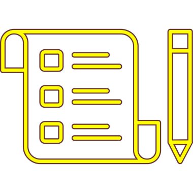 Kontrol listesi simgesi olan pano, özet biçimi