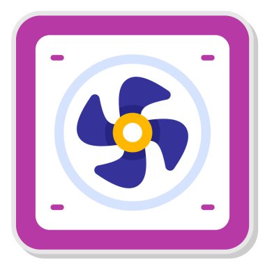 Hayran. Web simgesi basit illüstrasyon