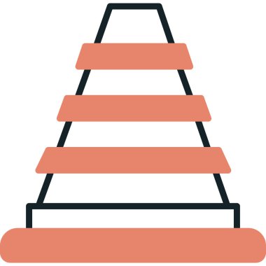 merdiven simgesi çizimi