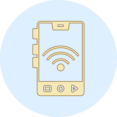 Wi-Fi işaretli cep telefonu