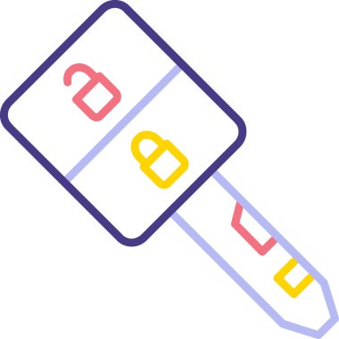 termometre simgesi vektör illüstrasyonu