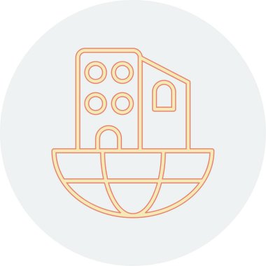 Modern b 'nin vektör illüstrasyonu eksik simgesi