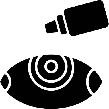 Bir dürbünün vektör çizimi