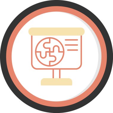 seo modern simgesinin vektör illüstrasyonu