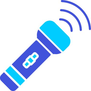 Konuşmacı. Web simgesi basit illüstrasyon