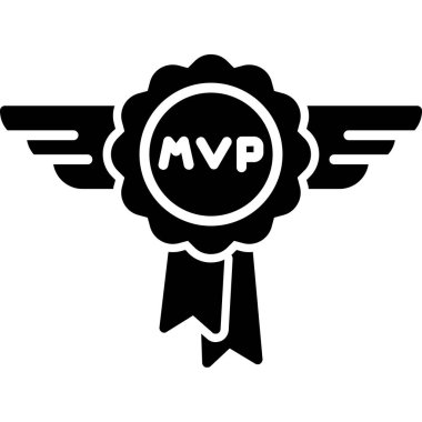 Çelenkli madalya. Simge vektörü. özet çizimi beyaz arkaplanda izole edildi