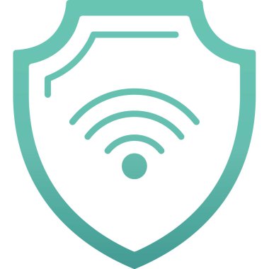 Kablosuz ağ simgesi. vektör illüstrasyonu