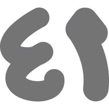 yazı tipi vektör simgeleri ayarlandı.